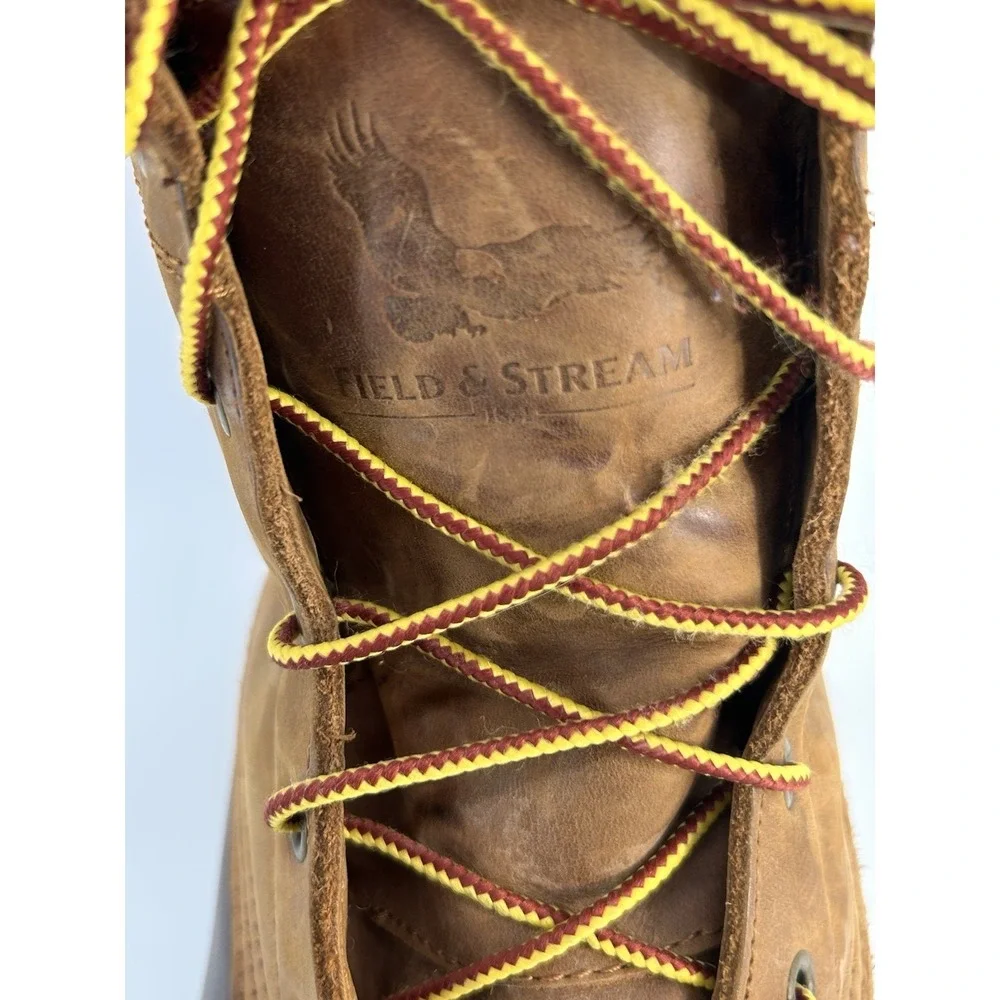 Field & Stream Men's Leather Upper Waterproof Duck Boots Size 12